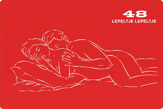 Lepeltje lepeltje standje uitgelegd informatief artikel met illustratie over variaties tips en intimiteit