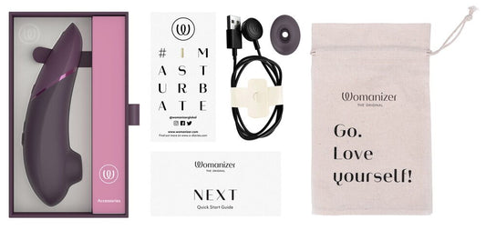 Luxe verpakking Womanizer Next zwarte variant