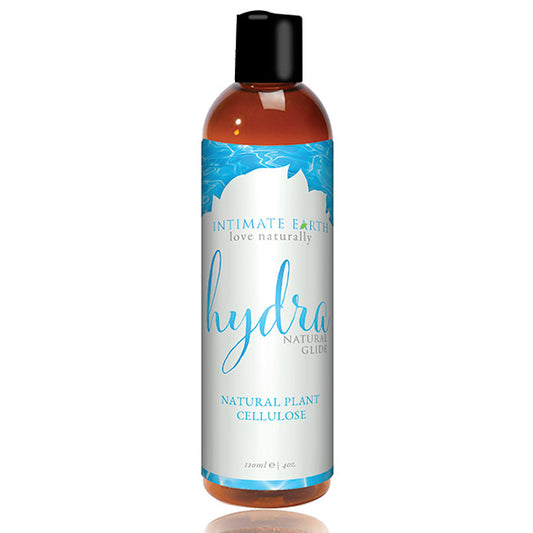 Flesje Intimate Earth Hydra Natural Glide plantaardig glijmiddel op waterbasis