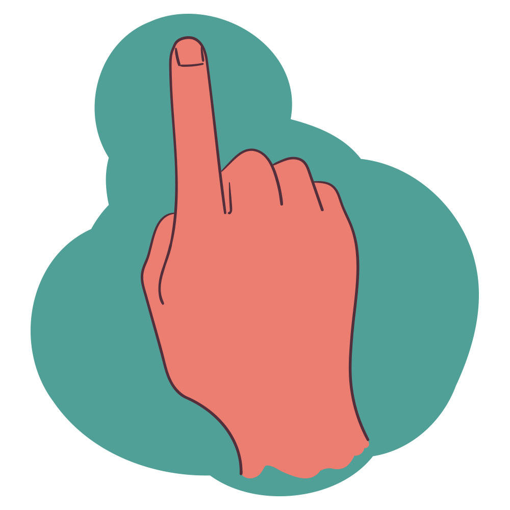 vinger draaiende beweging prostaatmassage