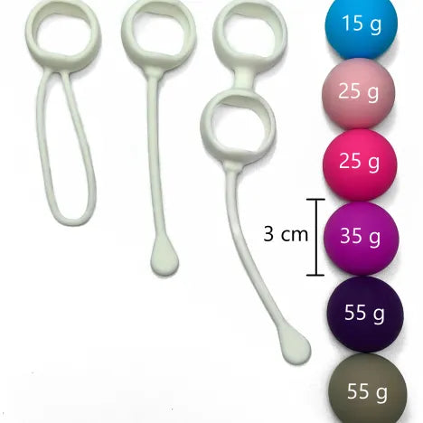 Close-up detail van hoogwaardige kegelbal met ophaalkoord en zijdezachte textuur