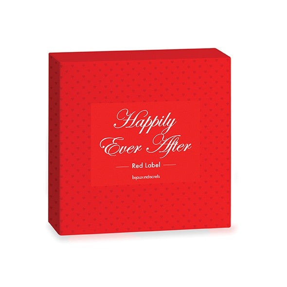 Bijoux Indiscrets 'Happily Ever After' Red Label – rode geschenkdoos met hartjes