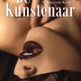 Close-up van boekcover De Kunstenaar met gedetailleerd artwork en typografie