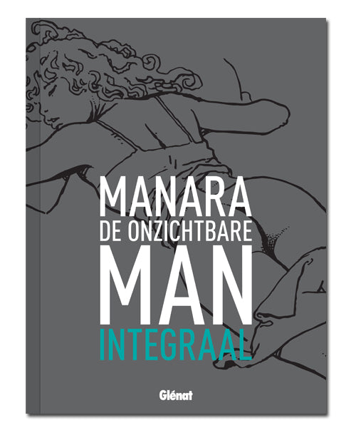 De Onzichtbare Man van Milo Manara integraal stripboek uitgave van De Paarse Keizerin op witte achtergrond