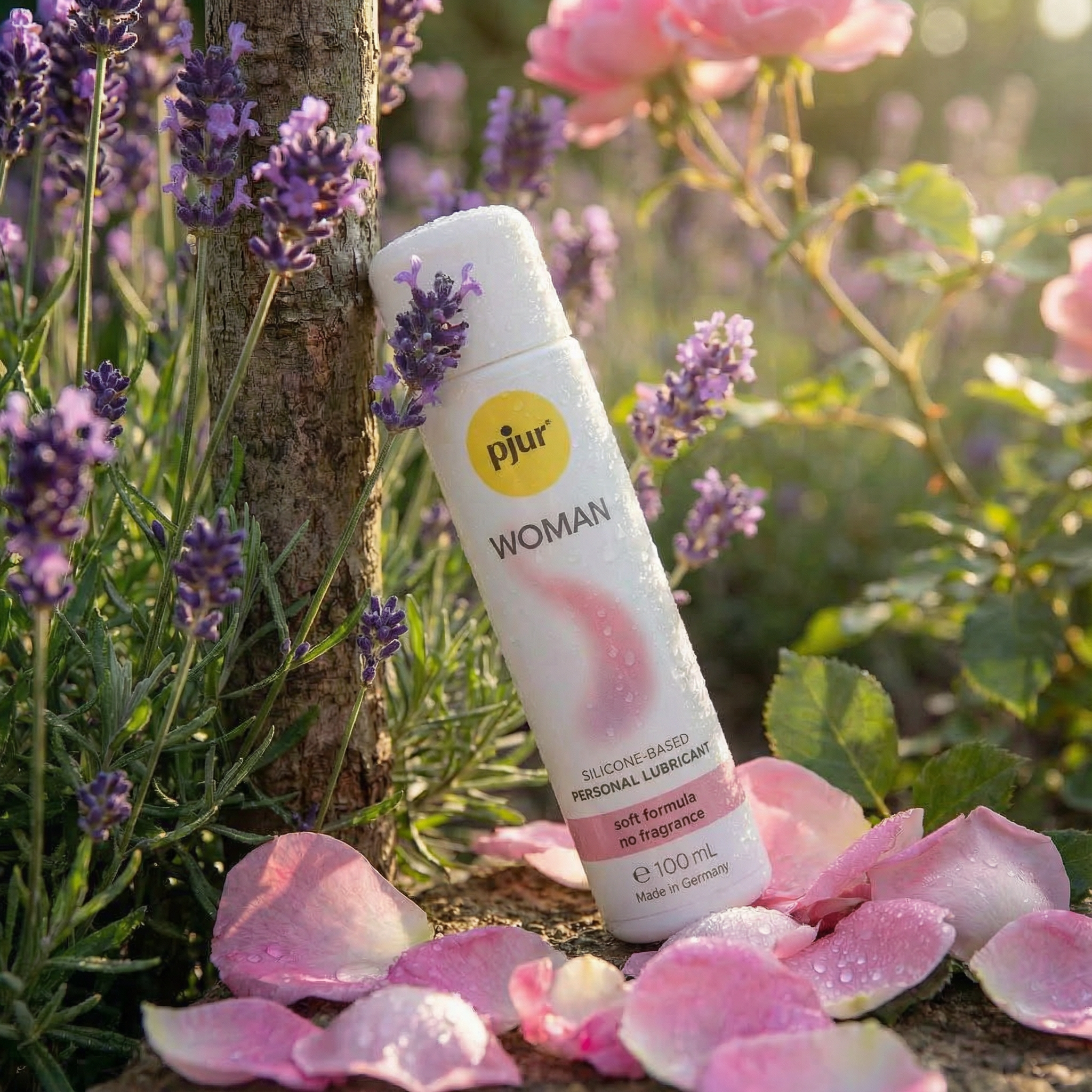 Pjur Woman moisturizer/siliconen: comfort, plezier, sensualiteit (100 ml)