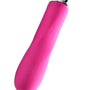 Bovenaanzicht van de elegante Foxy vibrator met zichtbare knoppen en vorm