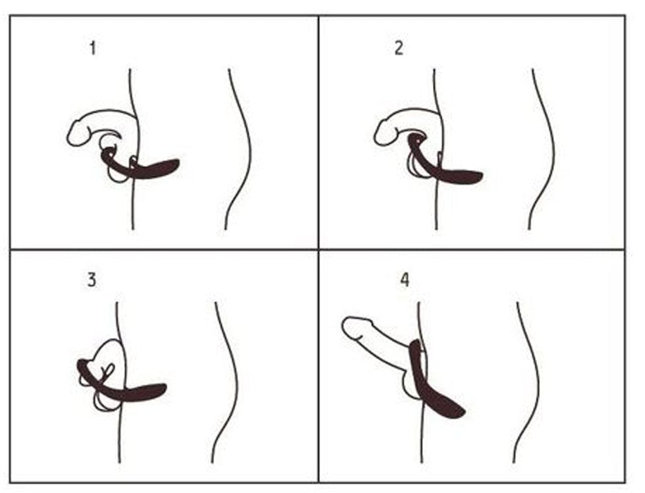 Laid P2: stevige penisring (4,7 cm)