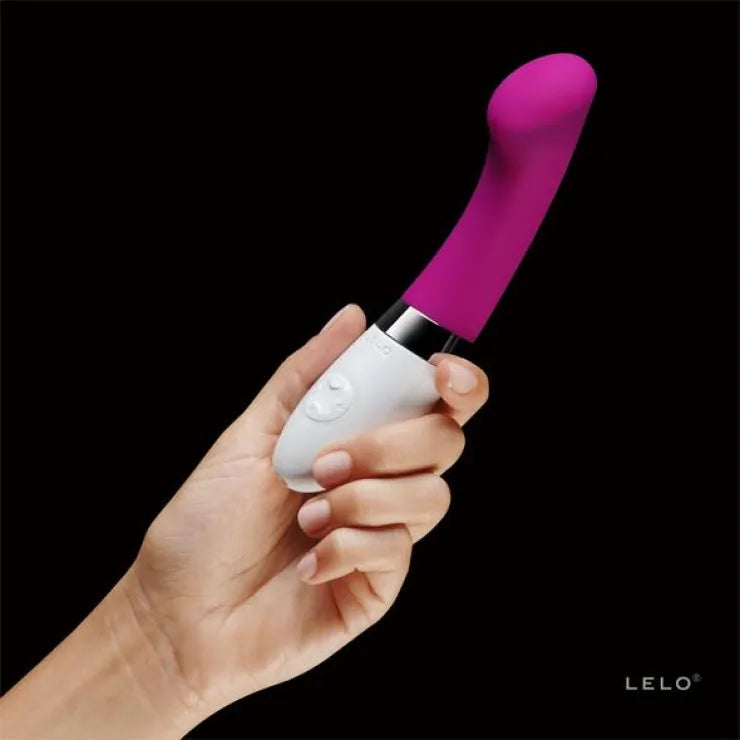 Lelo Gigi 2 G-spot vibrator in elegant paars design, ergonomisch gebogen voor gerichte G-spot stimulatie
