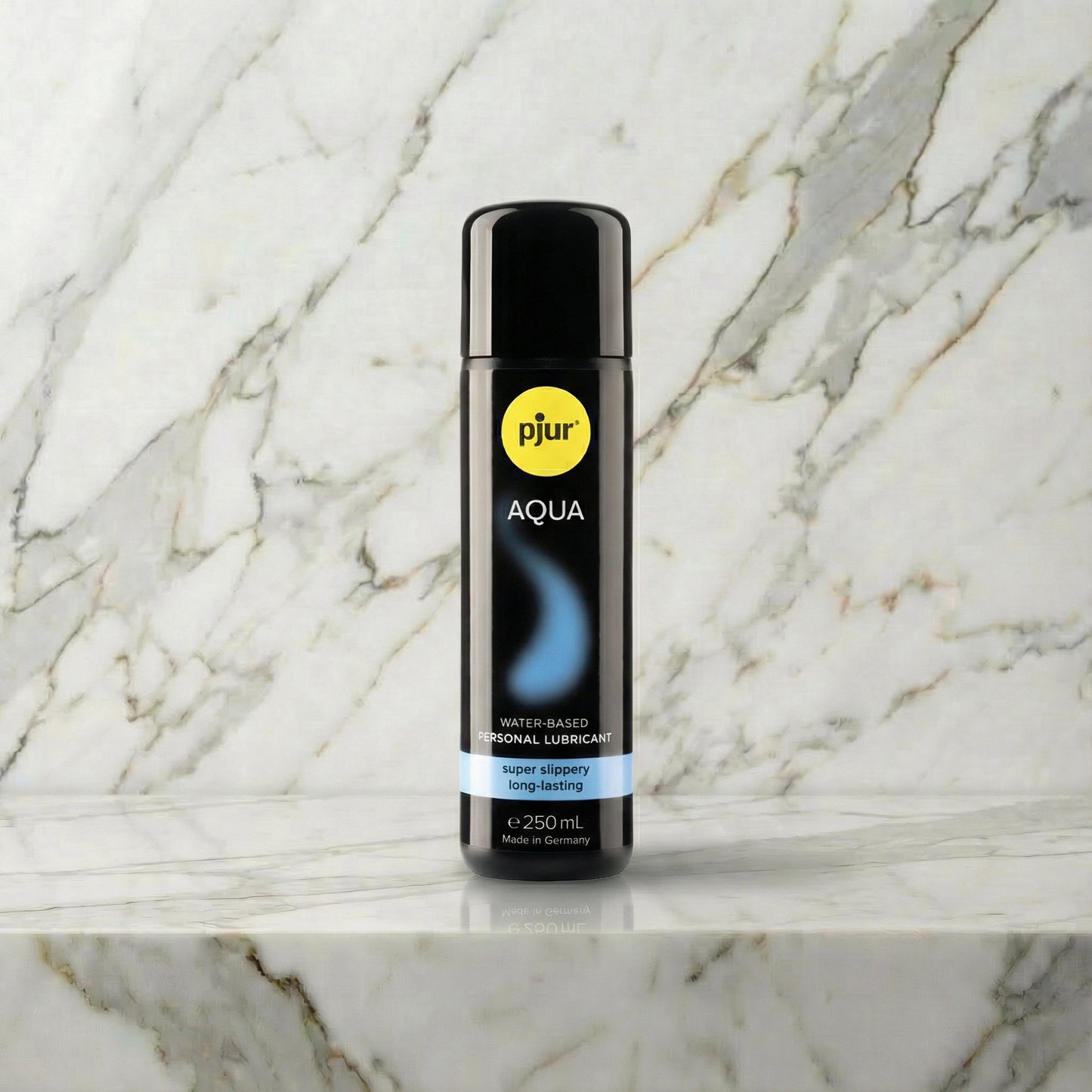 Pjur Aqua 100ml in originele verpakking met producthoes van De Paarse Keizerin