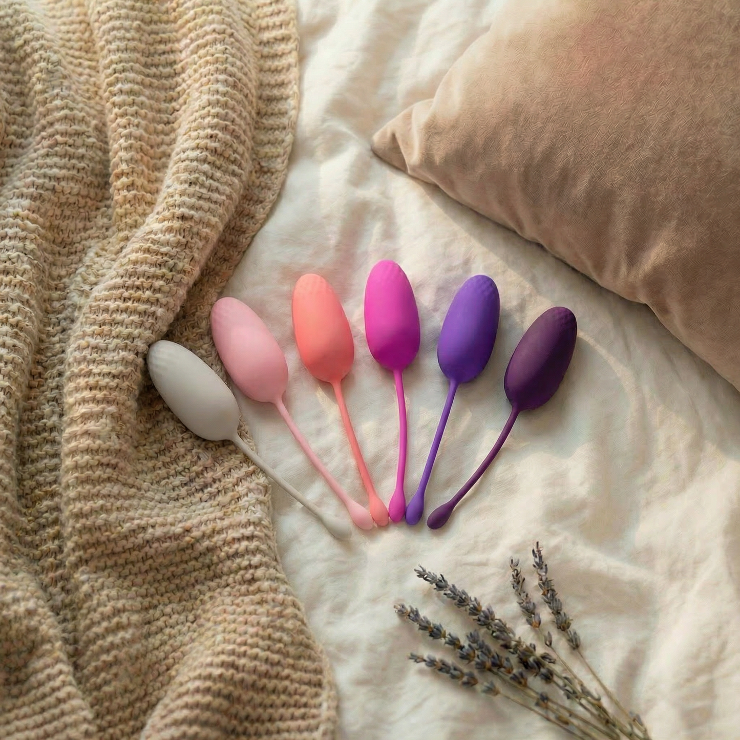 Zijaanzicht Kegelset Oba Moon showing ergonomisch design en vorm van de kegelballen