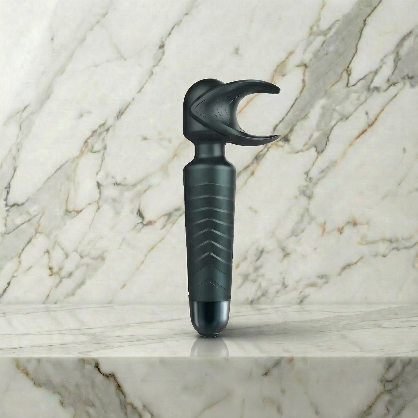 Complete set Man.Wand wandmassager in paars met oplaadkabel en handleiding