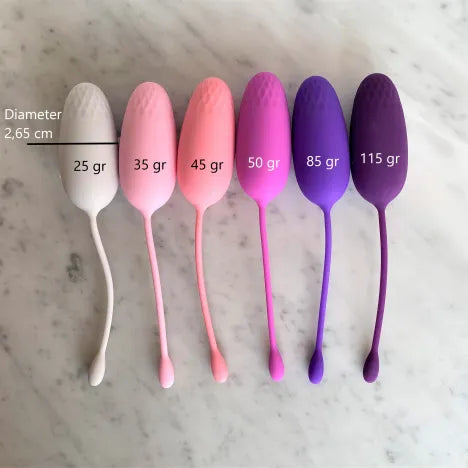 Complete verpakking Kegelset Oba Moon inclusief opbergzakje en gebruiksaanwijzing