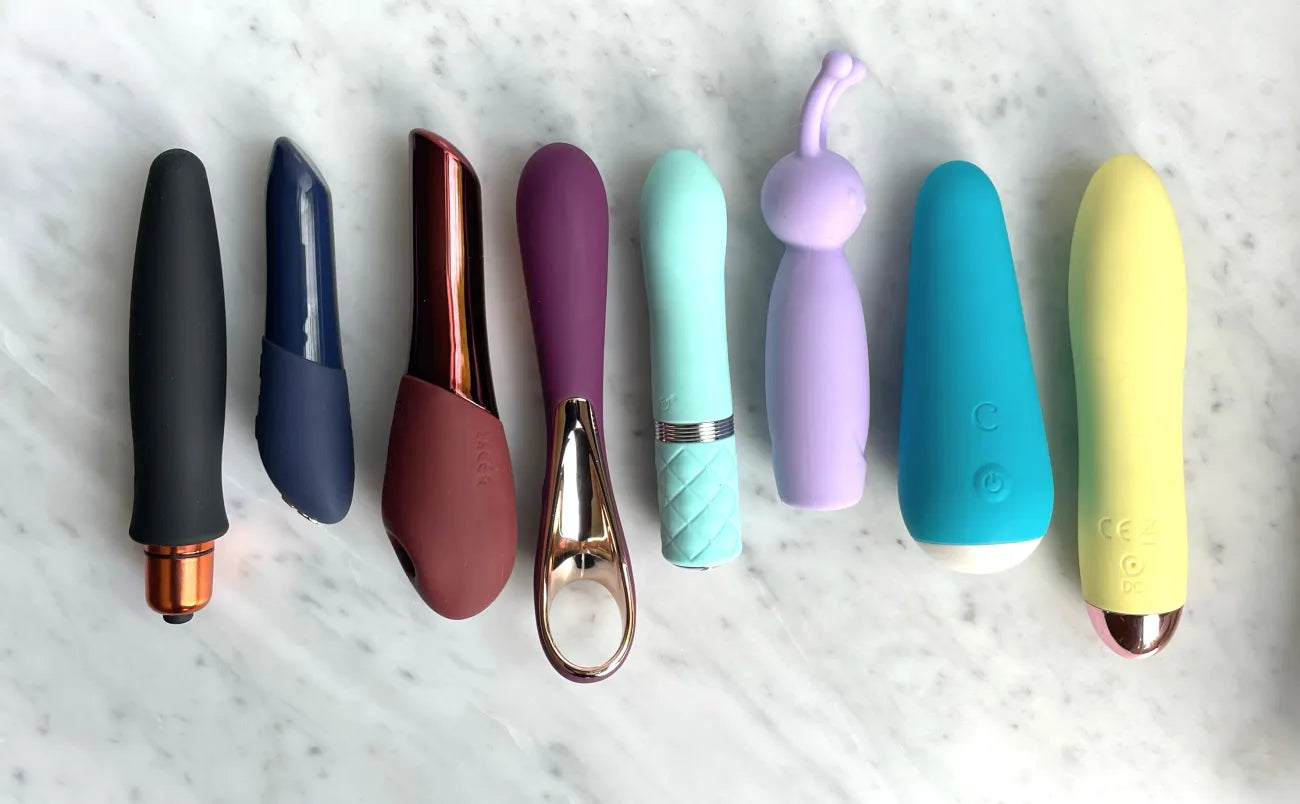 Productafbeelding van mini vibrators vergeleken reviews test naast elkaar jpeg uit de keuzehulp van De Paarse Keizerin met ge