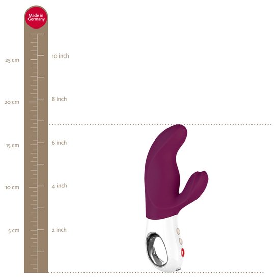 Detail textuur en afwerking zwarte Tarzan vibrator van Fun Factory