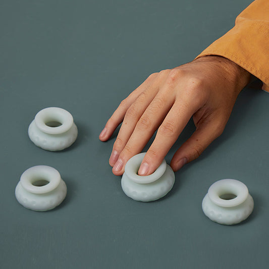 OHNUT ring getoond met focus op ergonomisch ontwerp voor intieme gezondheid