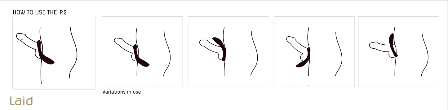 Laid P2: stevige penisring (4,7 cm)