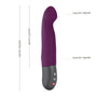 Fun Factory Stronic G Forte paarse g-spot pulsator met maataanduidingen: 20,8 cm lang, ø 4,2 cm